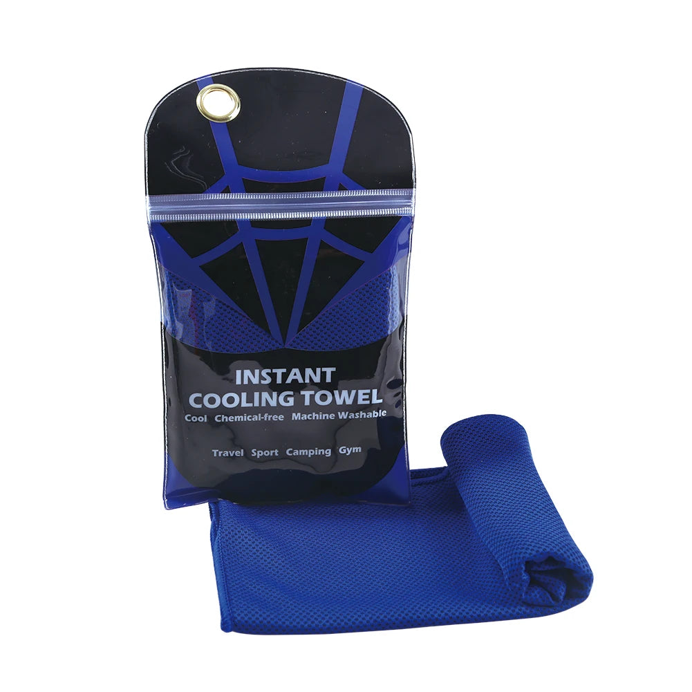 Sports Towel Instant Cooling Ice Towels Quick Drying Microfiber Cooling Towel for Sports Yoga