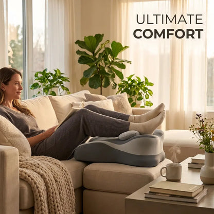 Ergonomic Face down Bed Pillow - Cooling Memory Foam Cushion with Firm Memory Foam Cushioning, Adjustable Neck Supportive Bolster for Reading, Phone Use, Machine Washable